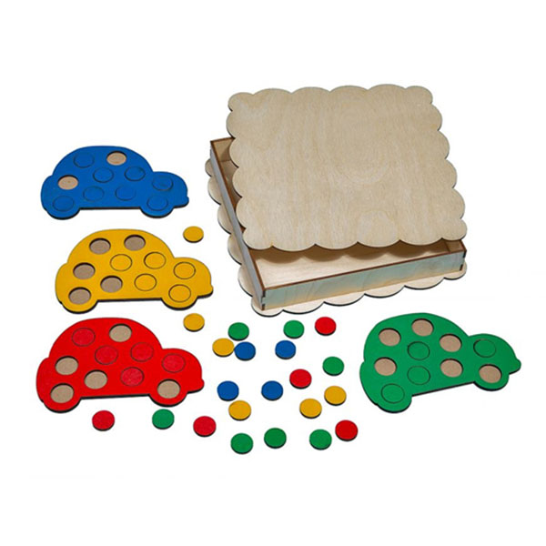 Машинки - развивающая игрушка Smile Decor П025