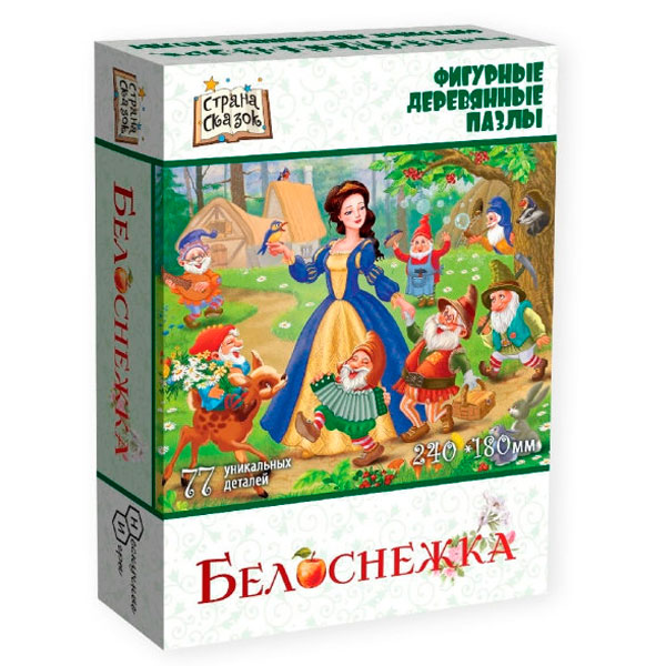 Белоснежка - фигурный пазл Нескучные игры из серии Страна сказок 8325