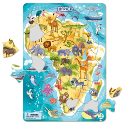 Африка - пазл в рамке Dodo R300175, 4309084
