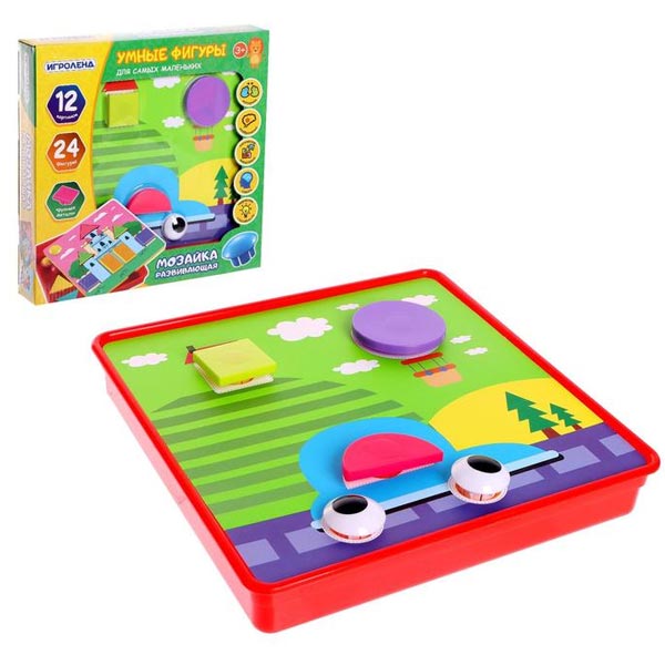 Умные фигурки - настольная игра-мозаика IQ-ZABIAKA 7068382