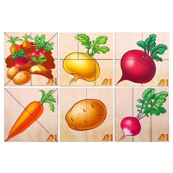 Корнеплоды - сложи картинку Динни ДИ202