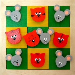 Кошки-мышки - Крестики-нолики Крона 143-047