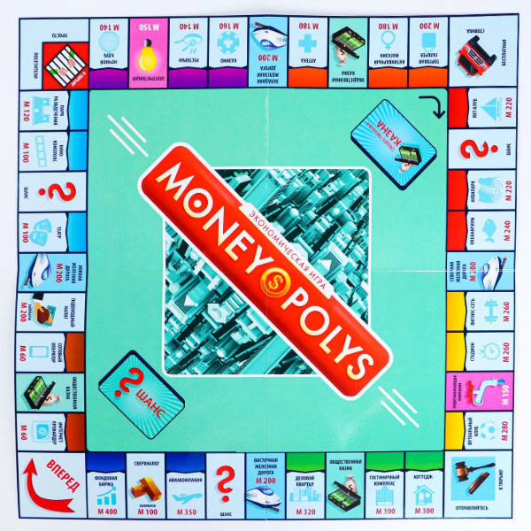 Money Polys - настольная экономическая игра ЛАС ИГРАС 1316600