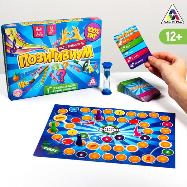 Позитивиум - настольная игра ЛАС ИГРАС 110361