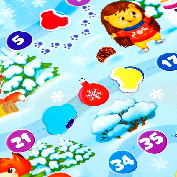 В поисках Деда Мороза - игра настольная бродилка ЛАС ИГРАС KIDS 4469683