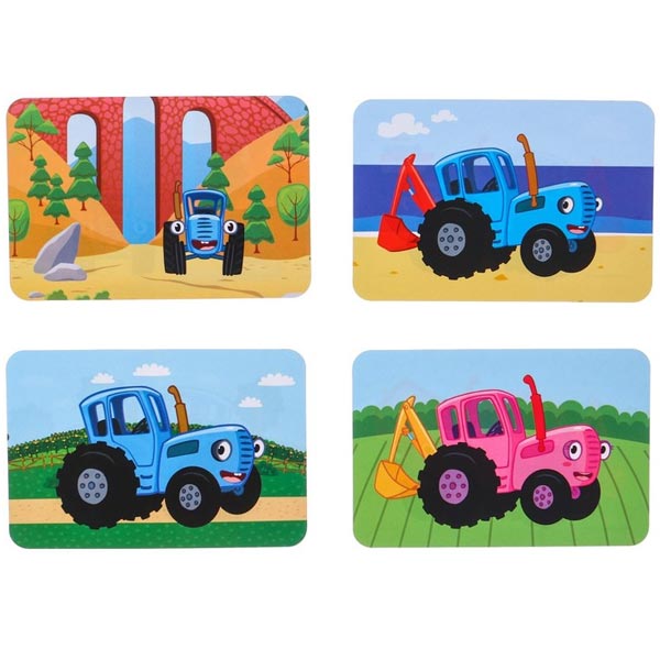 Веселая путаница - настольная игра Синий трактор из серии Найди отличия 7998402