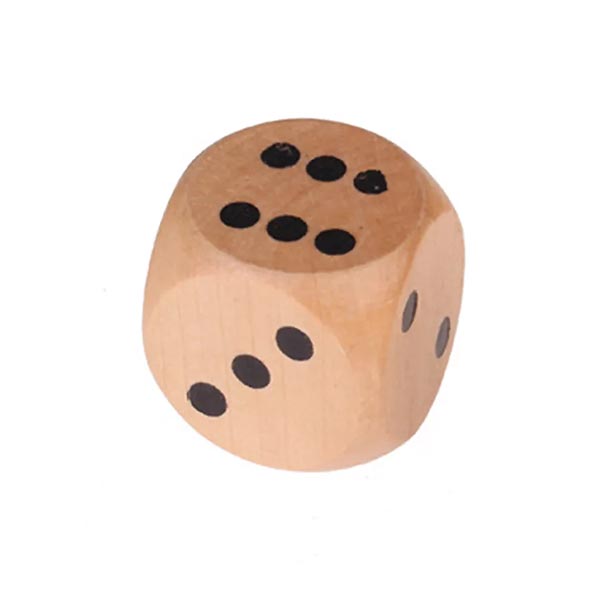 Кубик игральный деревянный -  Лесная мастерская 1964998