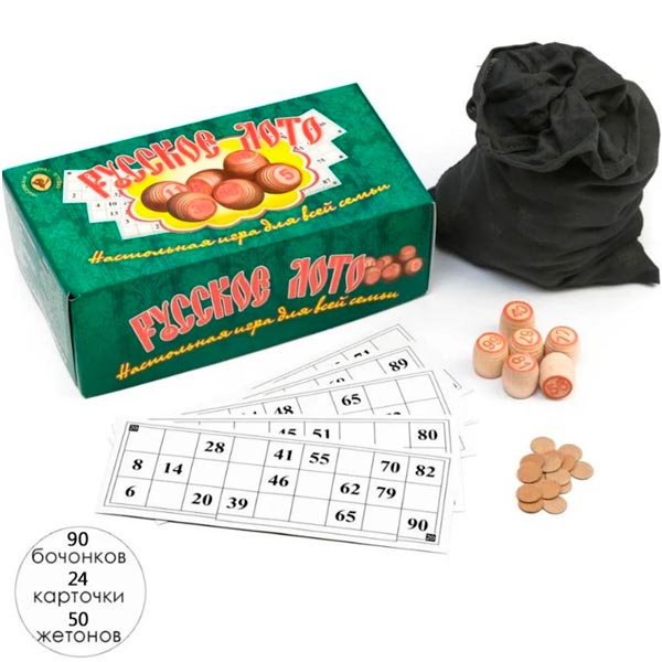 Для всей семьи - русское лото Объедовская фабрика 1591610