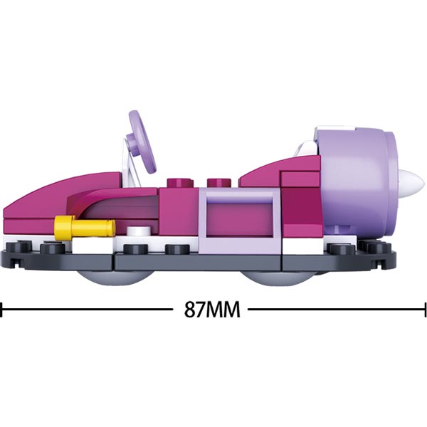 Мини катер - конструктор Sluban из серии Розовая мечта M38-B0600A, 2687140
