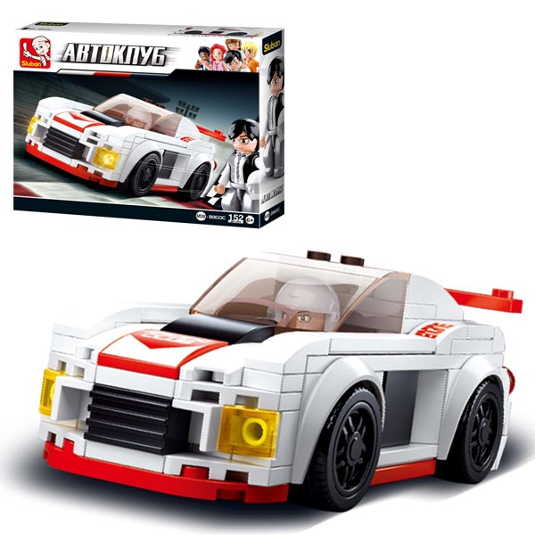 Спорткар - конструктор Sluban из серии Автоклуб M38-B0633C, 4192634