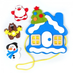 Новый год - пальчиковый театр Smile Decor Ф270