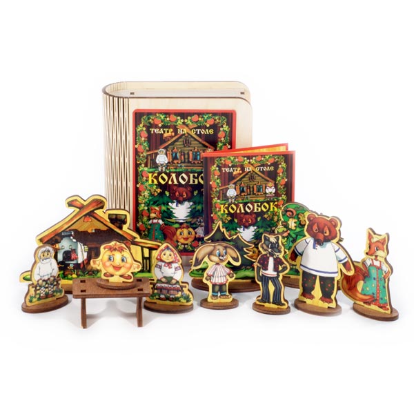 Колобок - театр на столе Нескучные игры 7737