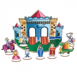 Рыцарский замок - кукольный театр Smile Decor П1008