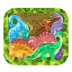 Динозавры - пазл головоломка Нескучные игры из серии Зоопазл 8076