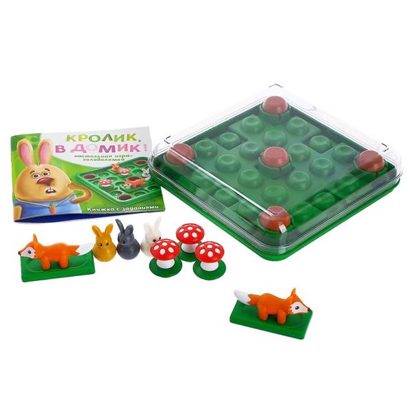 Кролик, в домик - настольная игра-головоломка ЛАС ИГРАС KIDS 4102745