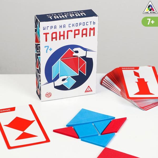 Танграм - развивающая игра-головоломка на скорость ЛАС ИГРАС 4363522