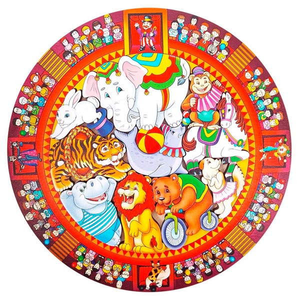 Цирк - зоопазл Нескучные игры 8628