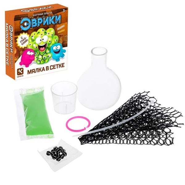 Мялка в сетке с глазками - набор для опытов Эврики 4051776
