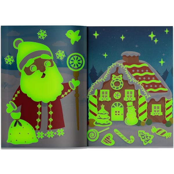 Подарок Деда Мороза - светящиеся аппликации БУКВА-ЛЕНД 7761451