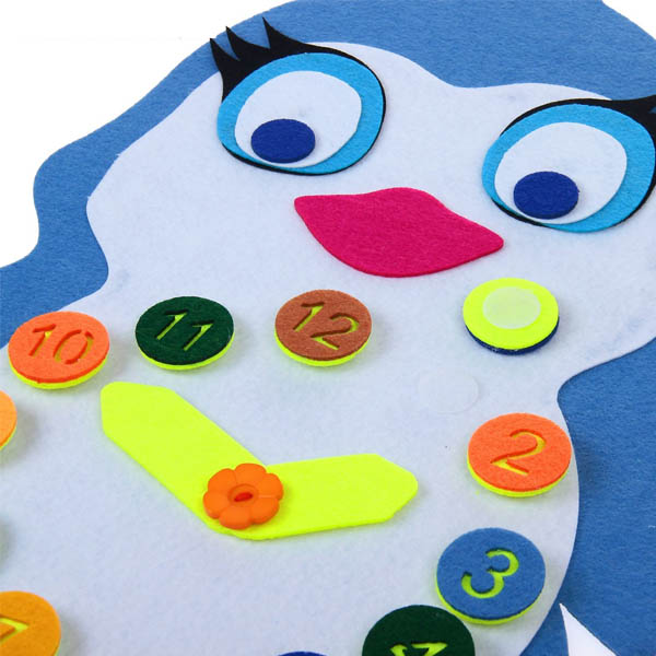Коврик с часиками - развивающая игрушка Smile Decor Ф018