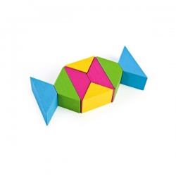 Цветные треугольники - развивающая игрушка Томик 6677
