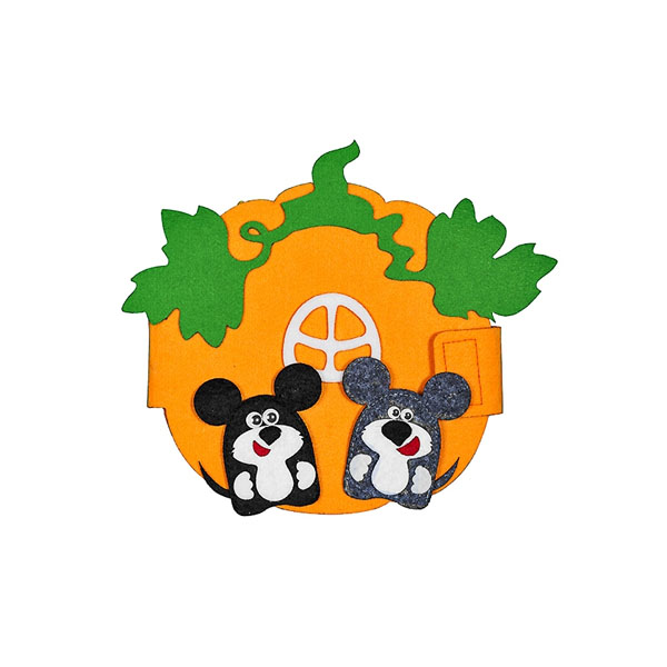 Тыква - пальчиковая игрушка Smile Decor Ф106