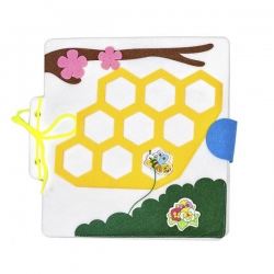 Путешествие пчелки - книжка-игралка Smile Decor Ф600