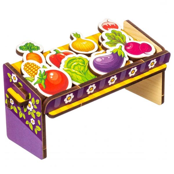 Овощи и фрукты - игровой набор Woodland из серии Супермаркет 370103