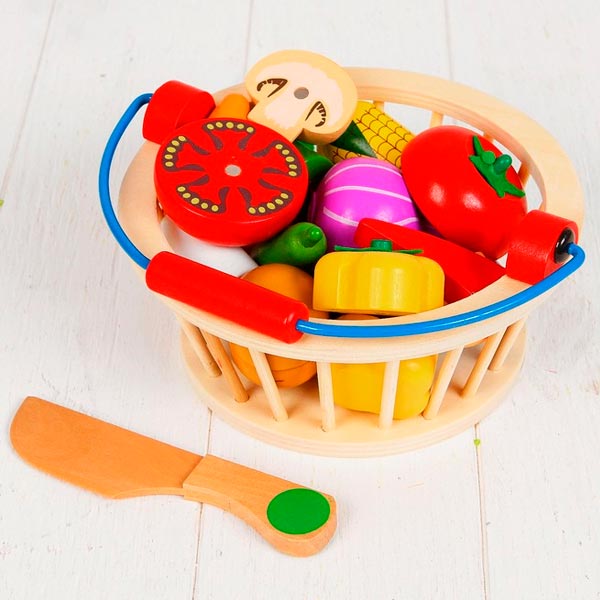 Овощи в корзине - игровой набор Лесная мастерская 3048132