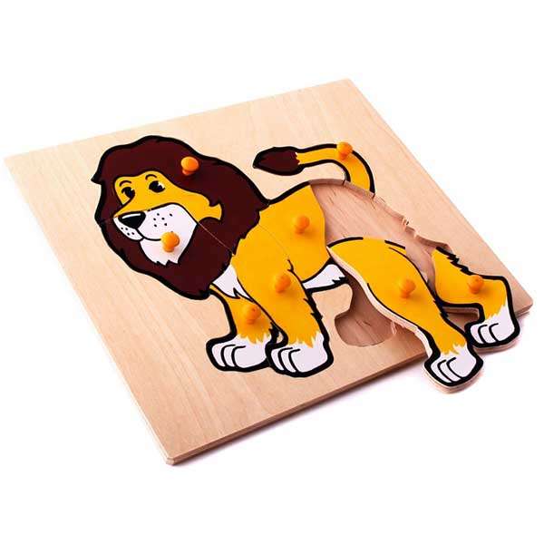 Лев - мозаика ЛЭМ 1413