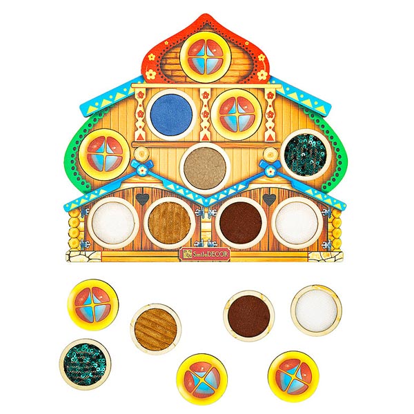 Теремок - тактильная игра Smile Decor П619