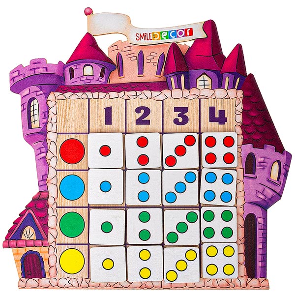 Замок - логическая таблица Smile Decor П836