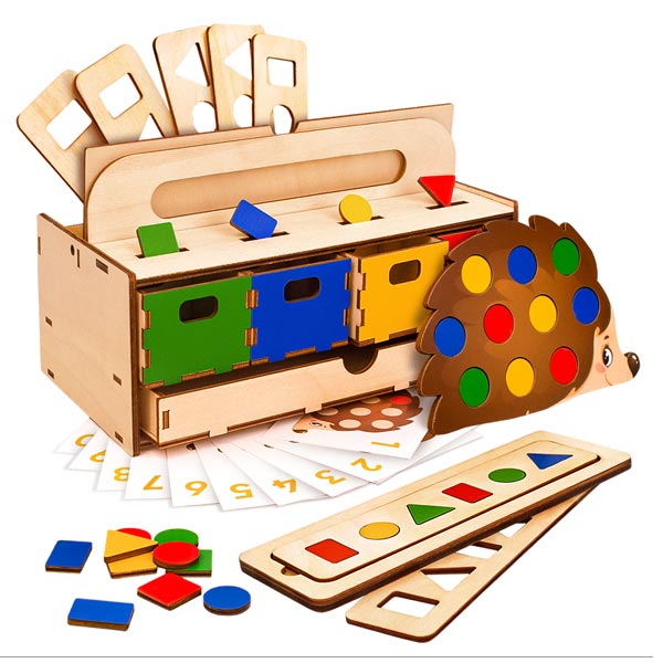 Умный сундучок - сортер деревянный Радуга Кидс RK1021, 4825699