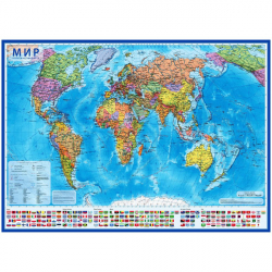 Карта мира политическая - интерактивная карта Глобен 1342509