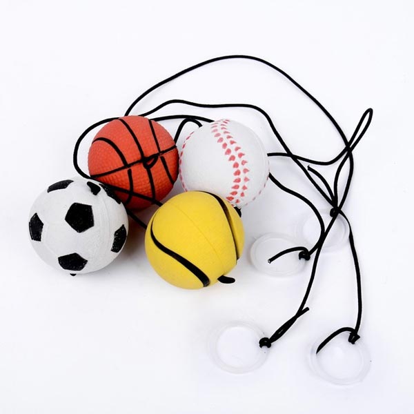 Спорт - мяч мягкий на резинке Woow Toys 3479534